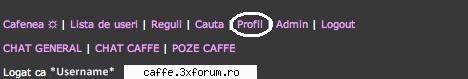 Cum schimbi parola - Sus pe prima pag a forumului,dai click pe - Vizitatori  ◕