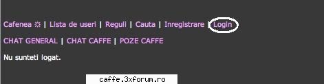 dupa ce primesti mail cu parola sus pe prima pag a forului dai click pe si parola dupa dai login.